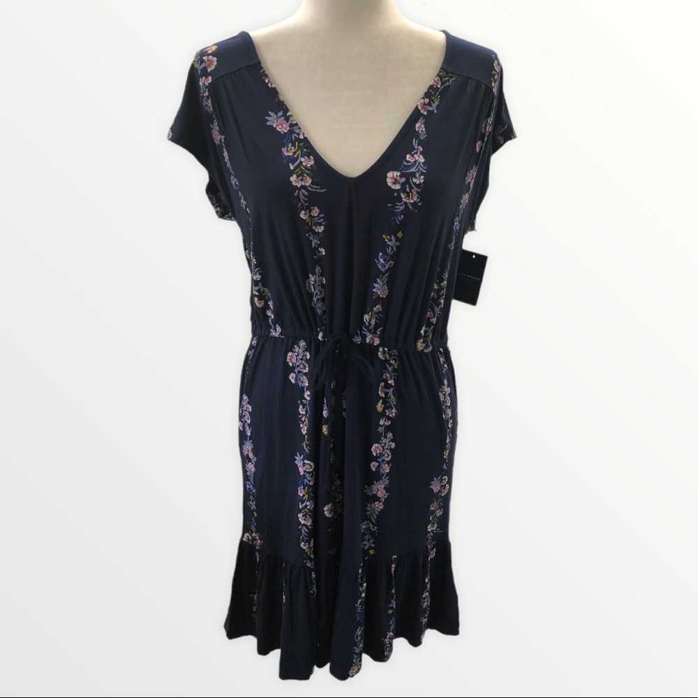 Lucky Brand Floral Shirtdress S